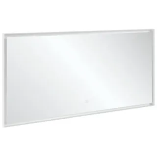 Villeroy & Boch Subway 3.0 Spiegel mit LED-Beleuchtung, Rechteck, 1600x750x47,5mm, A4631600, Farbe: White Matt