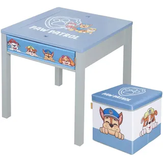 Roba Kindertisch MIT Wendeplatte Paw Patrol , Multicolor , Holzwerkstoff , Film/Serie/TV , Quadratisch,Rechteckig , 50x51x60 cm , Babymöbel & Kindermöbel, Kinderzimmer & Jugendzimmer, Kindersitzgruppe