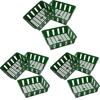 Meister Blumenzwiebel-Pflanzschale 24 x 21 cm - 3 Stück im praktischen Set - Zum Einpflanzen & Aufbewahren von Zwiebelpflanzen - Stabil & langlebig - Stapelbar/Anzuchtschale/Pflanzkorb / FLOR79160