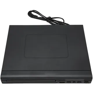 HD DVD Player für Zuhause, CD Player mit USB 2.0 Schnittstelle PAL NTSC, Fernbedienung und Cinch Kabel für TV (EU Stecker)
