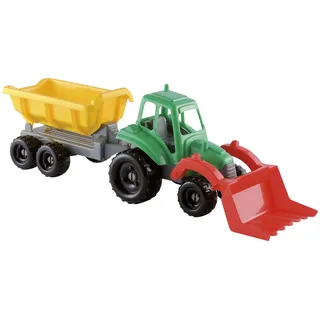 Ecoiffier Strandspielzeug Traktor und Anhänger 327 Strand Spielzeug