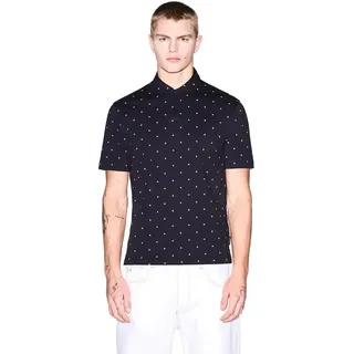 Armani Exchange Xm000735_af10356 Kurzarm-poloshirt - Ax Cross Logo Deep Navy - M