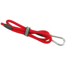 Wouapy Hundeleine aus Bergseil, rot, 60 cm lang