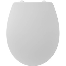 Ideal Standard E131601 Eurovit Normal geschlossenes WC, Weiß, Cerniere in plastica