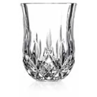 RCR Cristalleria Italiana S.p.a. Linie Opera | Moderne Amaro- und Likörgläser aus Glas, Set mit 6 Kristallgläsern, 6 cl