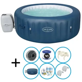 Bestway - Whirlpool - Lay-Z-Spa - Milan - Inklusive Zubehör - Grün