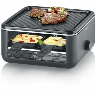 Severin RG 2360 mit Grillplatte, inkl. 4 Personen, 800 W Schwarz