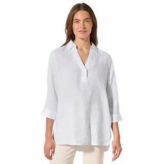 Cecil Damen Leinen-Longbluse