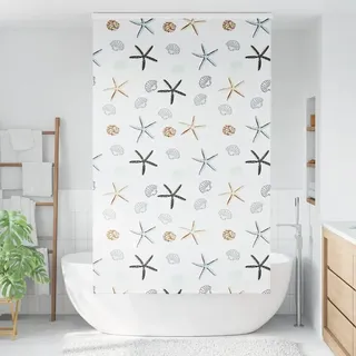 vidaXL Duschrollo mit Kassette 140x240 cm Stoffbreite 136 cm