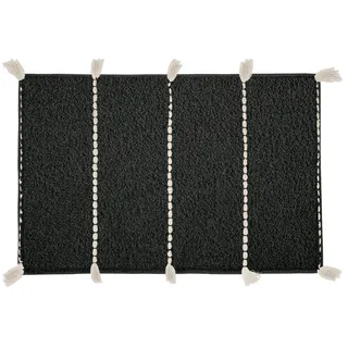 KLEINE WOLKE Travis Schwarz 140 x 80 cm