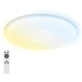 Briloner LED Deckenlampe 2-flg. quadratisch weiß