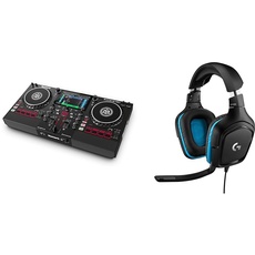 Numark Mixstream Pro+ Standalone DJ Controller & Logitech G432 kabelgebundenes Gaming-Headset