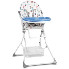 Baby-Fütterungsstuhl - Fütterungsstühle für Babys und Kleinkinder - Komfortabler Kleinkinderstuhl mit abnehmbarem, verstellbarem Tablett, 5-Punkt-Gurt | Tragkraft von 15 kg aufnehmen