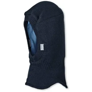 Sterntaler Wende-Strickmütze in marineblau | Gr.: 49 cm