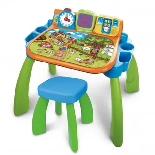 Vtech 80-154604 Magischer Schreibtisch 3-in-1, Green
