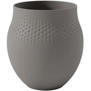 Villeroy & Boch Collier taupe Vase Perle groß