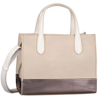 Gabor bags Martha Damen Shopper Umhängetasche Reißverschluss Mittelgroß Beige