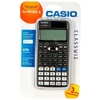 Casio Fx-991dex Taschenrechner - Black - One Size