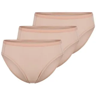 SLOGGI Tai-Slip 3er Pack GO Daily Cotton (Spar-Set, 3-St) Tai Slip - Baumwolle - Atmungsaktiv beige|braun XL