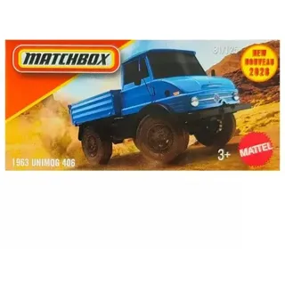 Matchbox: Spielzeugauto in Pappschachtel 1963 Unimog 406