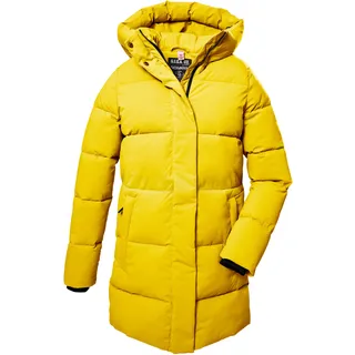 G.I.G.A. DX Steppmantel "GW 1 WMN QLTD PRK", Damen, Gr. 38, gelb, Obermaterial: 100% Polyester.Futter: 100% Polyester.Füllung: 100% Polyester, G.I.G.A. DX BY KILLTEC, Mäntel Steppmantel, Damen Steppparka, winddicht, wasserabweisend, 10.000 mm Wassersäule