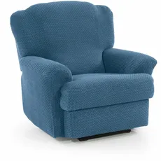 SOFASKINS® Sofabezug für Relaxsessel, super elastisch, Sofabezug, atmungsaktiv und langlebig, einfach anzubringen, Größe 70-90 cm, Himmelblau