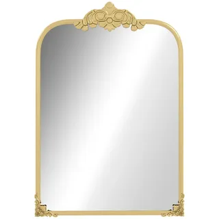 Homcom Wandspiegel , Goldfarben , Glas, Metall , 3x87x60 cm , Spiegel, Wandspiegel