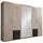 Drehtürenschrank Freiburg 270 x 210 x 58 cm Grau
