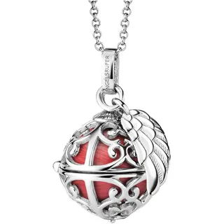 Engelsrufer Kette mit Anhänger XS rot / Silber