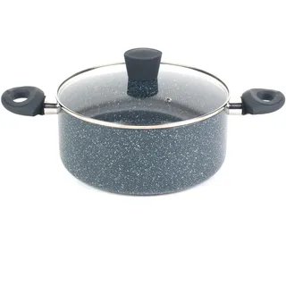 Russell Hobbs Nightfall Stone Kochtopf 24 cm rund