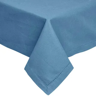 Homescapes Tischdecke 137x228 cm Blau