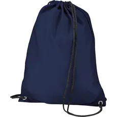 Bagbase, Tasche, Turnbeutel  Sportbeutel Wasserabweisend 11 Liter (2 Stückpackung), Blau, (11 l)