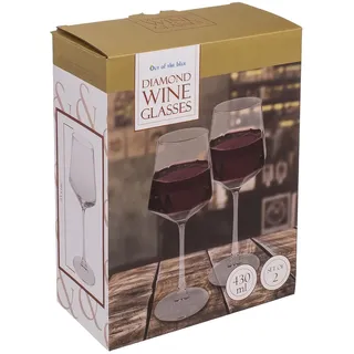 Out of the Blue Weinglas Diamond 0,43 l 2er Set