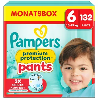 Pampers Premium Protection Pants Gr. 6 (13-19 kg) 132 St.