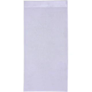 Kleine Wolke Handtuch "Bao, Größe 50/100" Uni Farben, Bordüre an der Oberseite, lavendel
