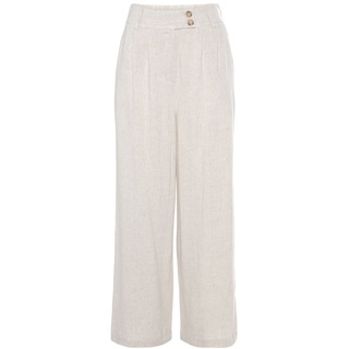 LASCANA Bundfaltenhose Damen sand Gr.38