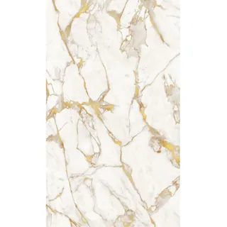 Schöner Wohnen Duschrückwand Seidenweich 150 cm x 255 cm Beige-Gold