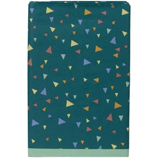 Talking Tables 180 x 120 cm, grüne Papiertischdecke für Geburtstagsparty, Hochzeit, Catering, Jahrestag, Einweg-Tischdecke