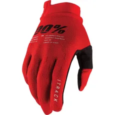 100%, Herren, Handschuhe, iTrack Handschuhe, Rot, (L)
