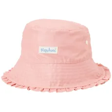 Playshoes Mädchen UV-Schutz Sonnenhut Bademütze Kopfbedeckung, Palmen, 55cm