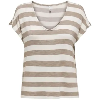 ONLY Female Top Normal geschnitten V-Ausschnitt Top