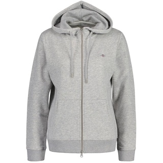 GANT Damen Sweatjacke - Grau - L