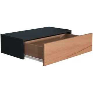 VCM Nachttisch Usal 60 x 30 x 15 cm Schwarz