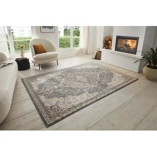 HANSE HOME Orken Teppichläufer 200 x 280 cm Schwarz/Braun
