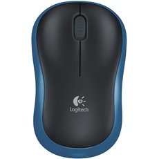 Bild von M185 Wireless Mouse schwarz/blau