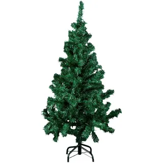 Arti Casa Weihnachtsbaum Künstlich 120 cm – Tannenbaum Künstlich mit Weihnachtsbaumständer - Künstliche Weihnachtsbäume – Weihnachtsdekoration für drinnen – Christbaum - Grün