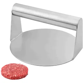 Smash Burgerpresse,Burger Press Meat Maker Patty Presse Edelstahl Steel Gusseisen Hamburger Smasher Grill Deli Zubehör Flat Round Smashed Pressa Fleischpresse,für Homemade Bbq Chapati Fleisch Making