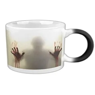 Lingstar Funny Halloween Magic Mug | Colour Changing Horror Gift for Men