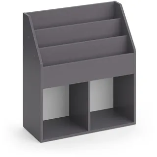 Vicco Kinderregal Luigi 72 x 79 x 31 cm MDF grau