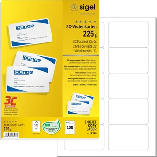 Sigel LP798 satiniert weiß 225 g/qm